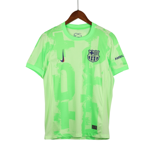 [Super Replica] Barcelona Third Spotify Logo Without Text Jersey 2024/25