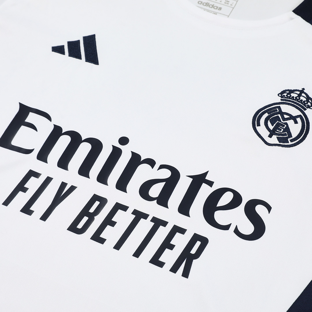 Real Madrid Pre-Match Kit(Jersey+Shorts) 2024/25