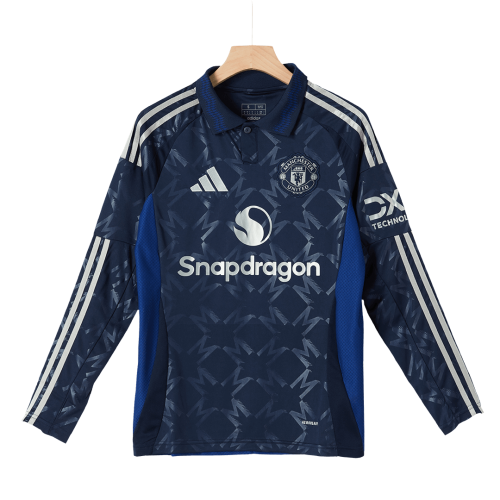 Manchester United Away Long Sleeve Jersey 2024/25