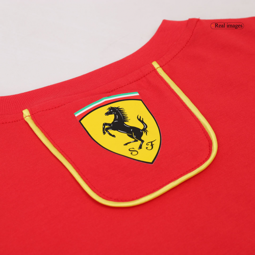 Discount Scuderia Ferrari F1 Racing Team Charles Leclerc Driver T-Shirt 2024