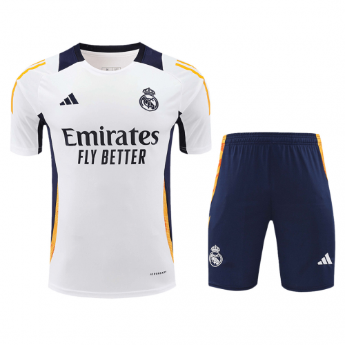 Real Madrid Pre-Match Kit(Jersey+Shorts) 2024/25