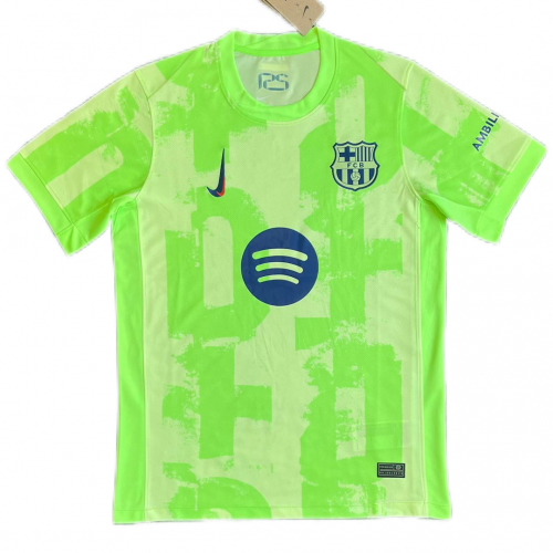 [Super Replica] Barcelona Third Spotify Logo Without Text Jersey 2024/25
