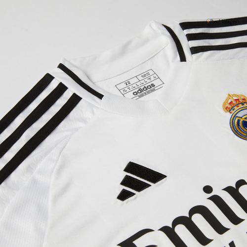 Kids Real Madrid Home Kit(Jersey+Shorts) 2024/25