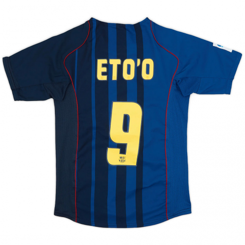 ETO'O #9 Retro Barcelona Away Jersey 2004/05