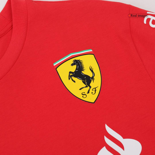 Discount Scuderia Ferrari F1 Racing Team Charles Leclerc Driver T-Shirt 2024