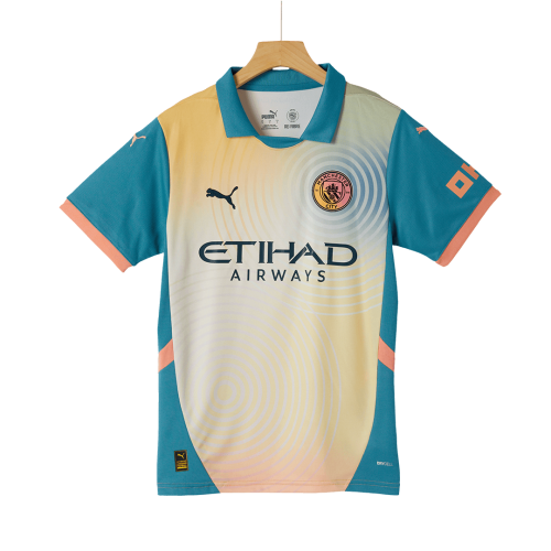 Manchester City Fourth 'Definitely City' Kit (Jersey+Shorts) 2024/25