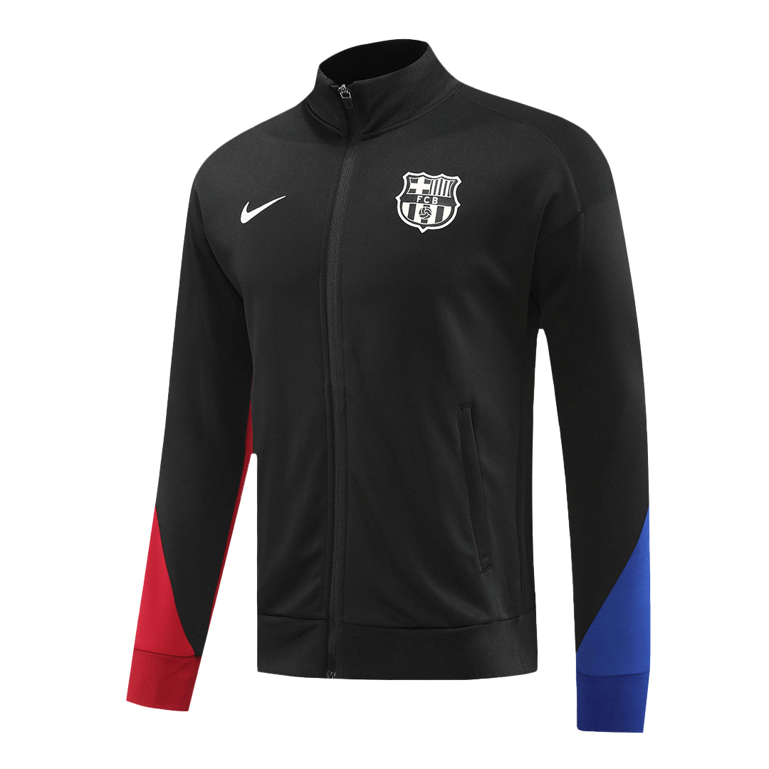 Barcelona Training Jacket Kit (Jacket+Pants) Black 2024/25