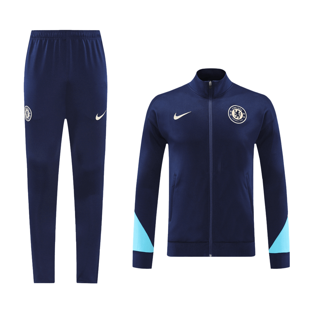 Chelsea Full Zipper Training Kit (Jacket+Pants) Navy 2024/25