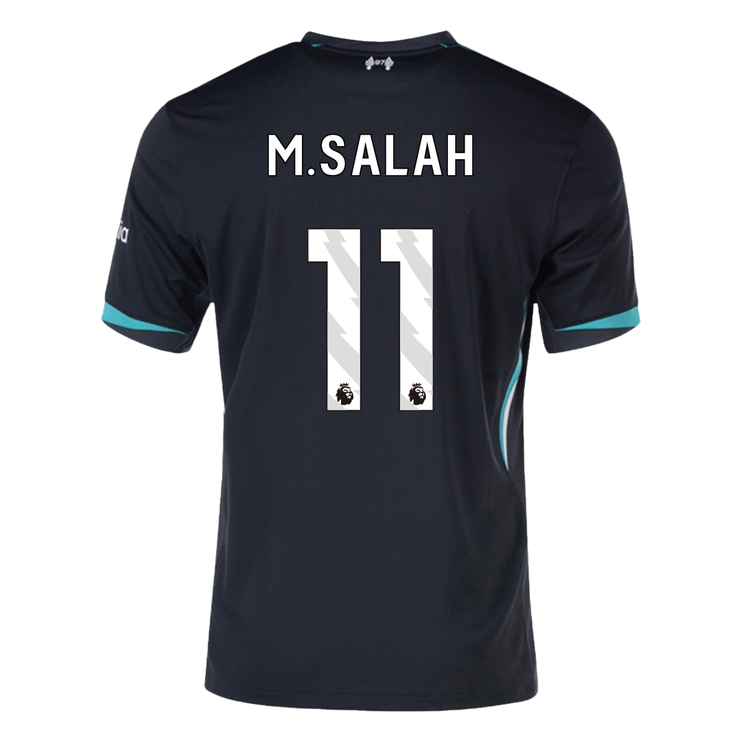 M.SALAH #11 Liverpool Away Jersey 2024/25