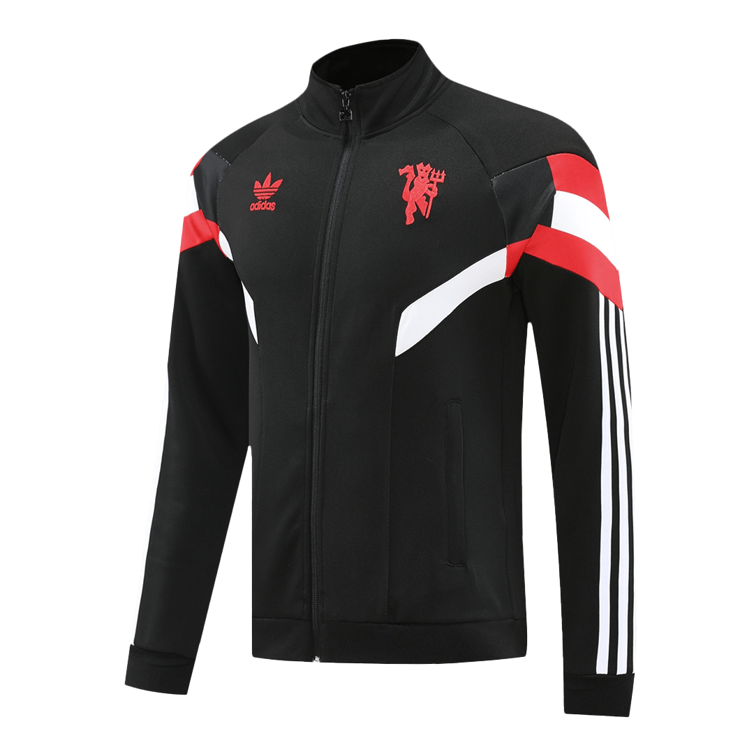 Manchester United Training Kit (Jacket+Pants) Black 2024/25