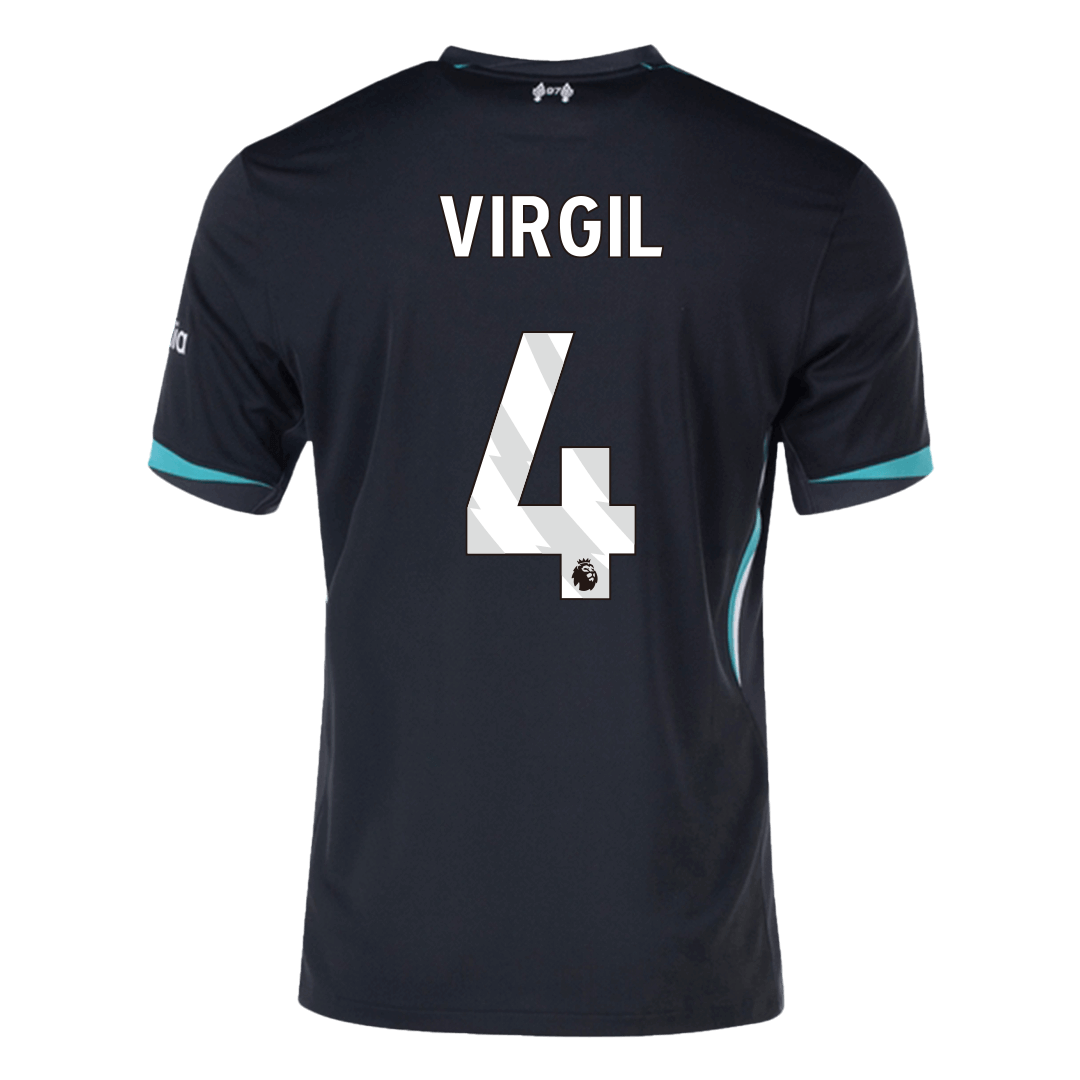 VIRGIL #4 Liverpool Away Jersey 2024/25