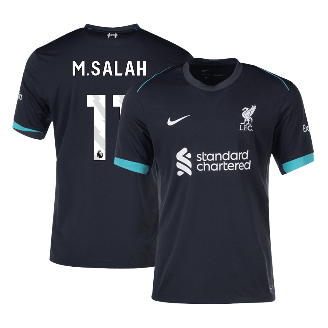 M.SALAH #11 Liverpool Away Jersey 2024/25