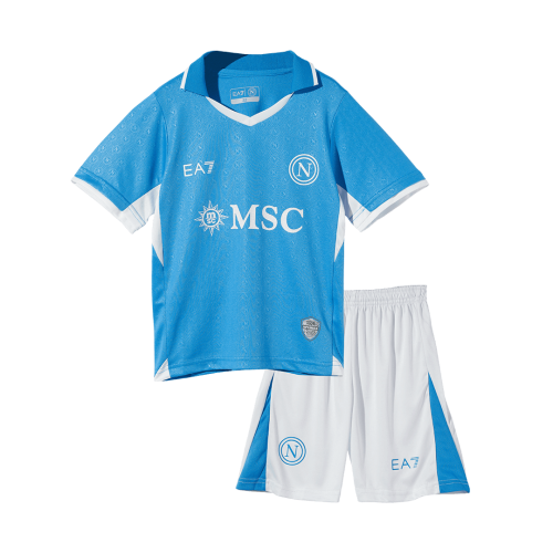 Kids Napoli Home Jersey Kit 2024/25