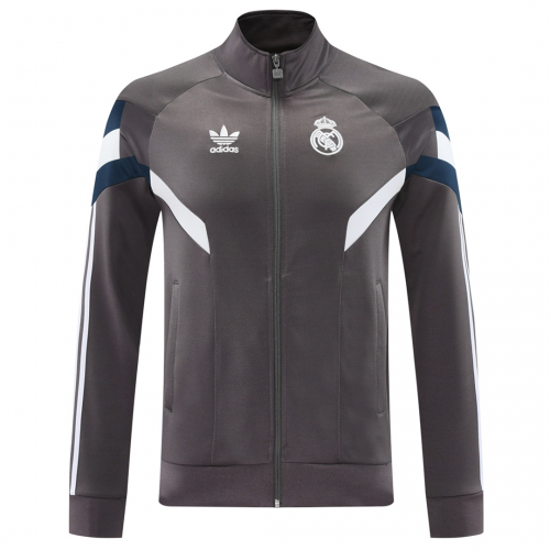 Real Madrid Track Jacket Gray 2024/25