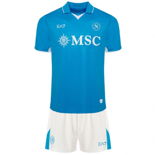 Kids Napoli Home Jersey Kit 2024/25