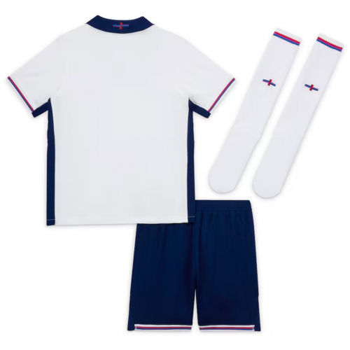 SAKA #7 Kids England Home Full Jersey Kit Euro 2024