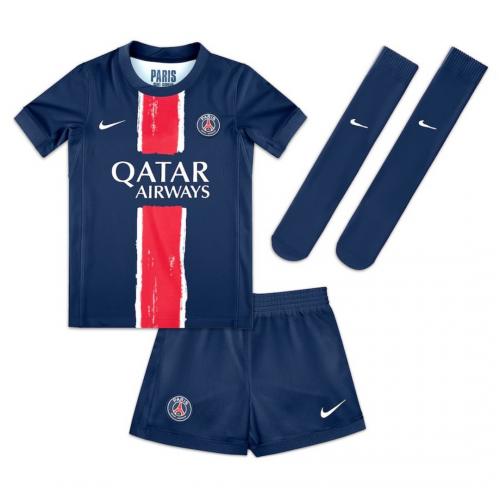 Kids PSG Home Full Kit(Jersey+Shorts+Socks) 2024/25