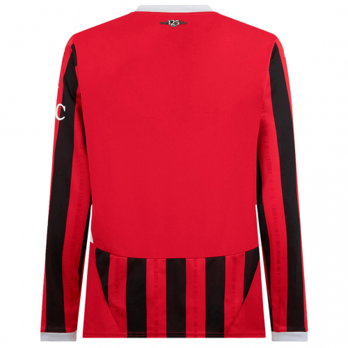 AC Milan Home Long Sleeve Jersey 2024/25