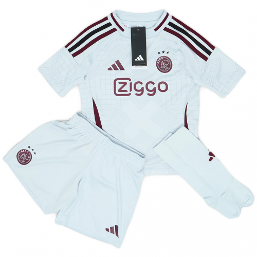 Kids Ajax Third Full Kit (Jersey+Shots+Socks) 2024/25