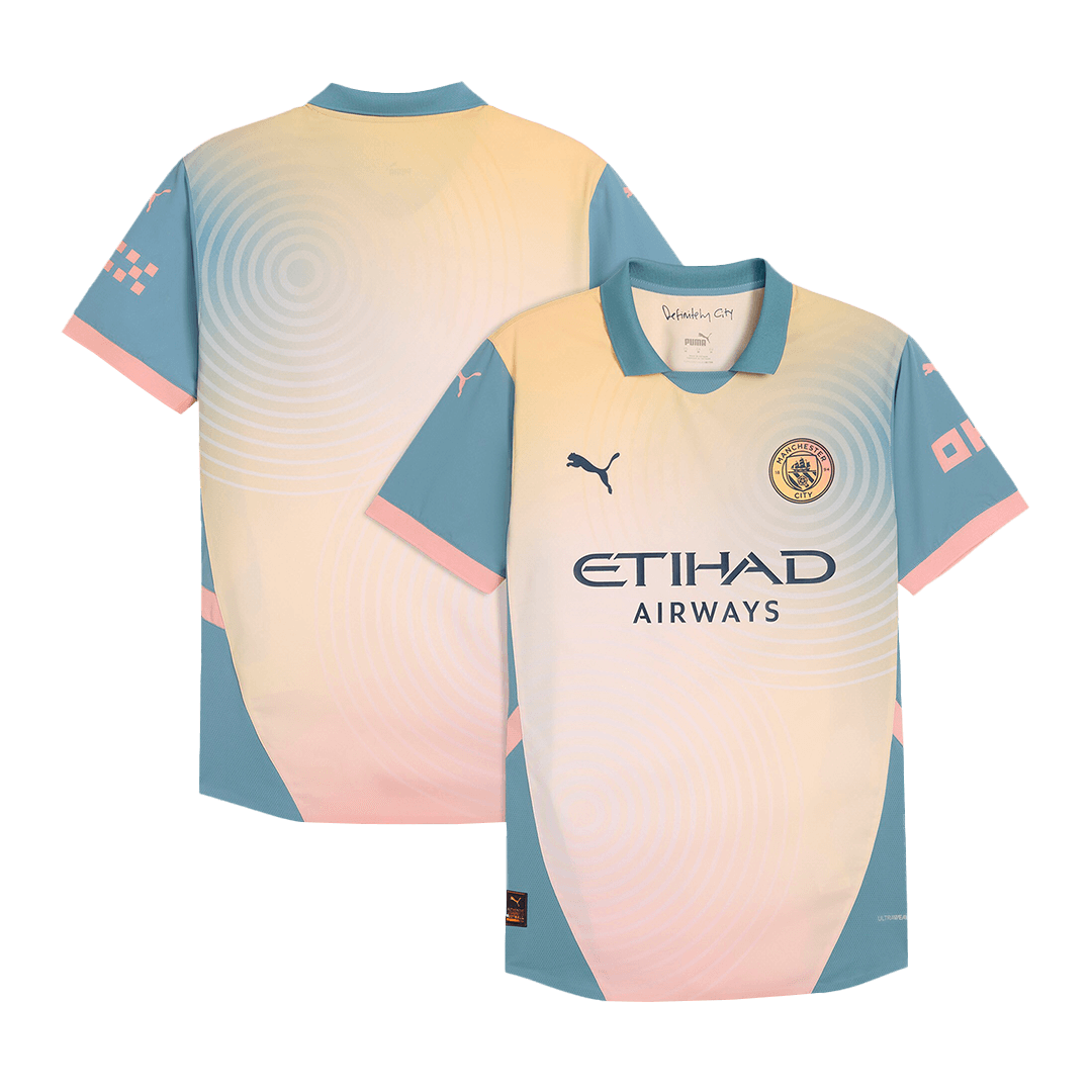 Manchester City Definitely City Fourth Match Jersey 2024/25