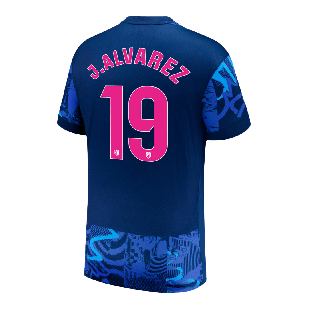 J.ALVAREZ #19 Atletico Madrid Third Jersey 2024/25