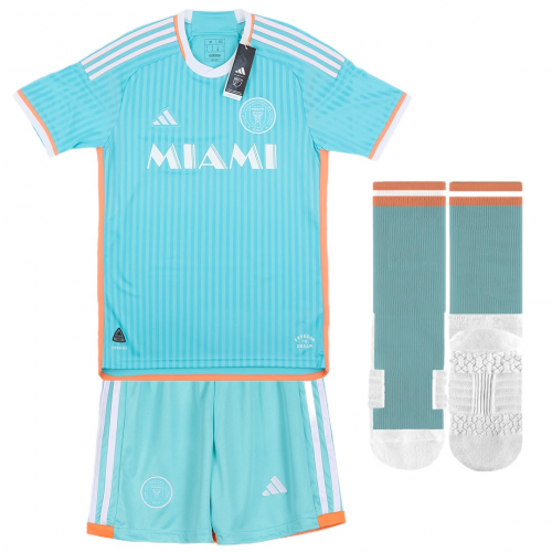 Messi #10 Kids Inter Miami CF Third Full Kit 2024