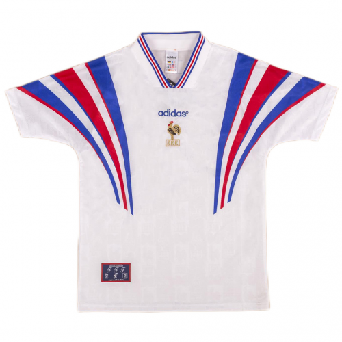 Retro France Away Jersey Euro Cup 1996