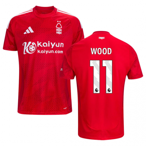 WOOD #11 Nottingham Forest Home Jersey 2024/25