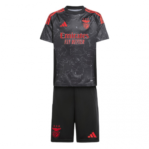 Kids Benfica Away Kit(Jersey+Shorts) 2024/25