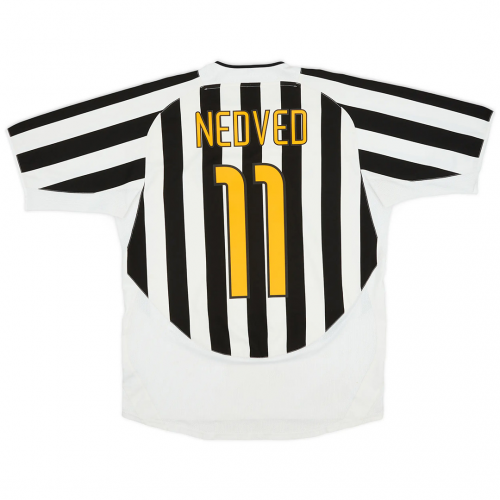 NEDVED #11 Retro Juventus Home Jersey 2003/04