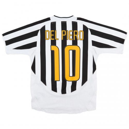 DEL PIERO #10 Retro Juventus Home Jersey 2003/04