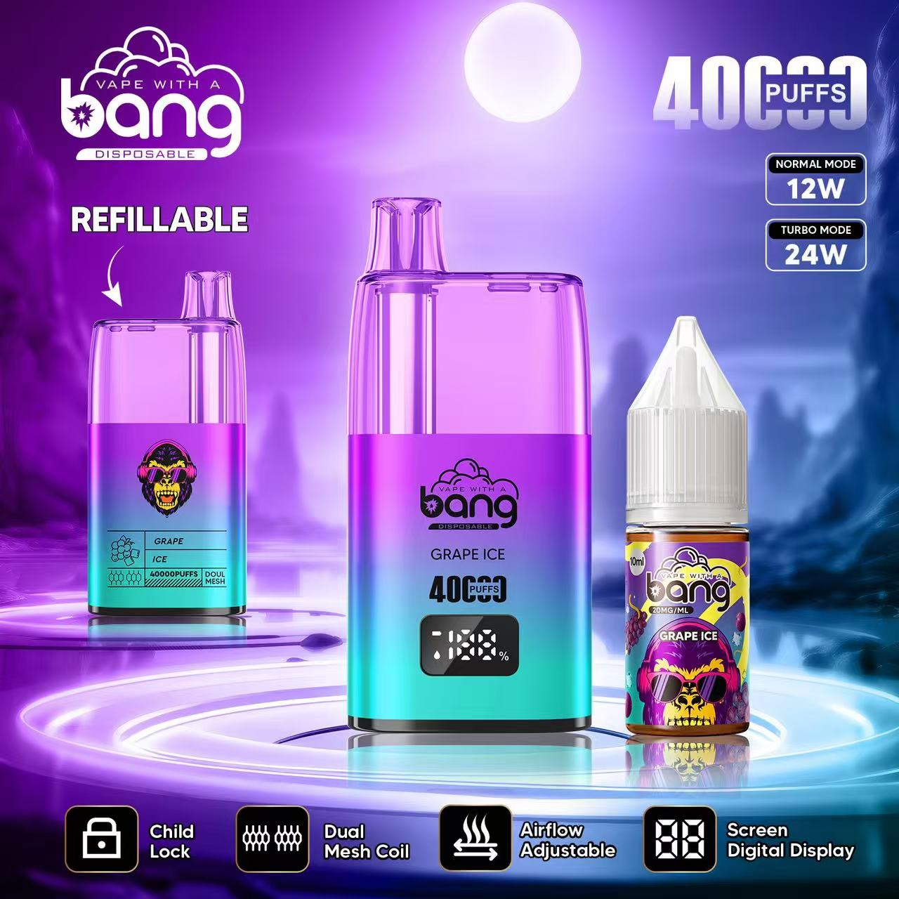 10pcs Bang B33 40K Puffs Disposable Vape