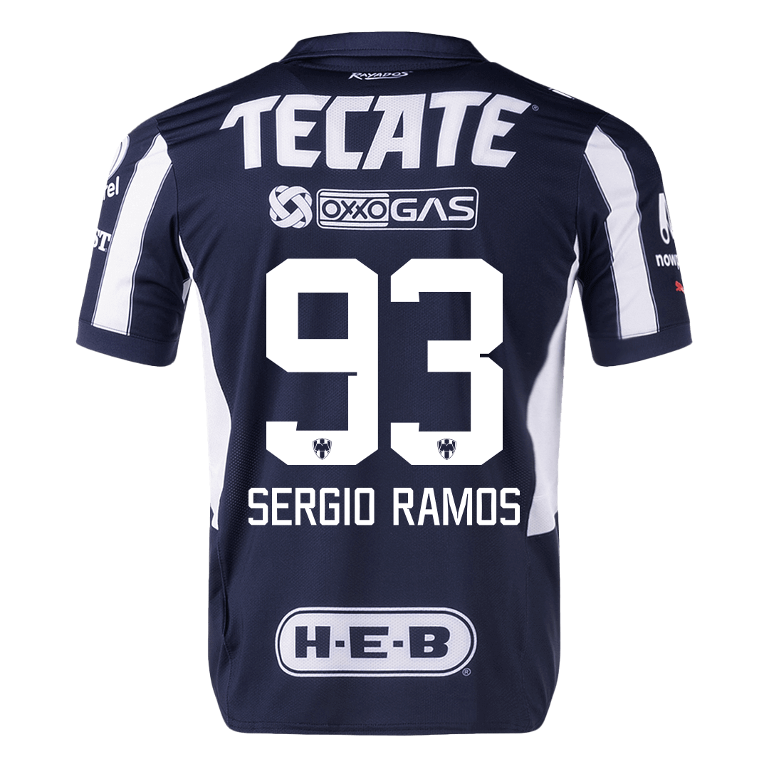 SERGIO RAMOS #93 Monterrey Home Jersey Player Version 2024/25