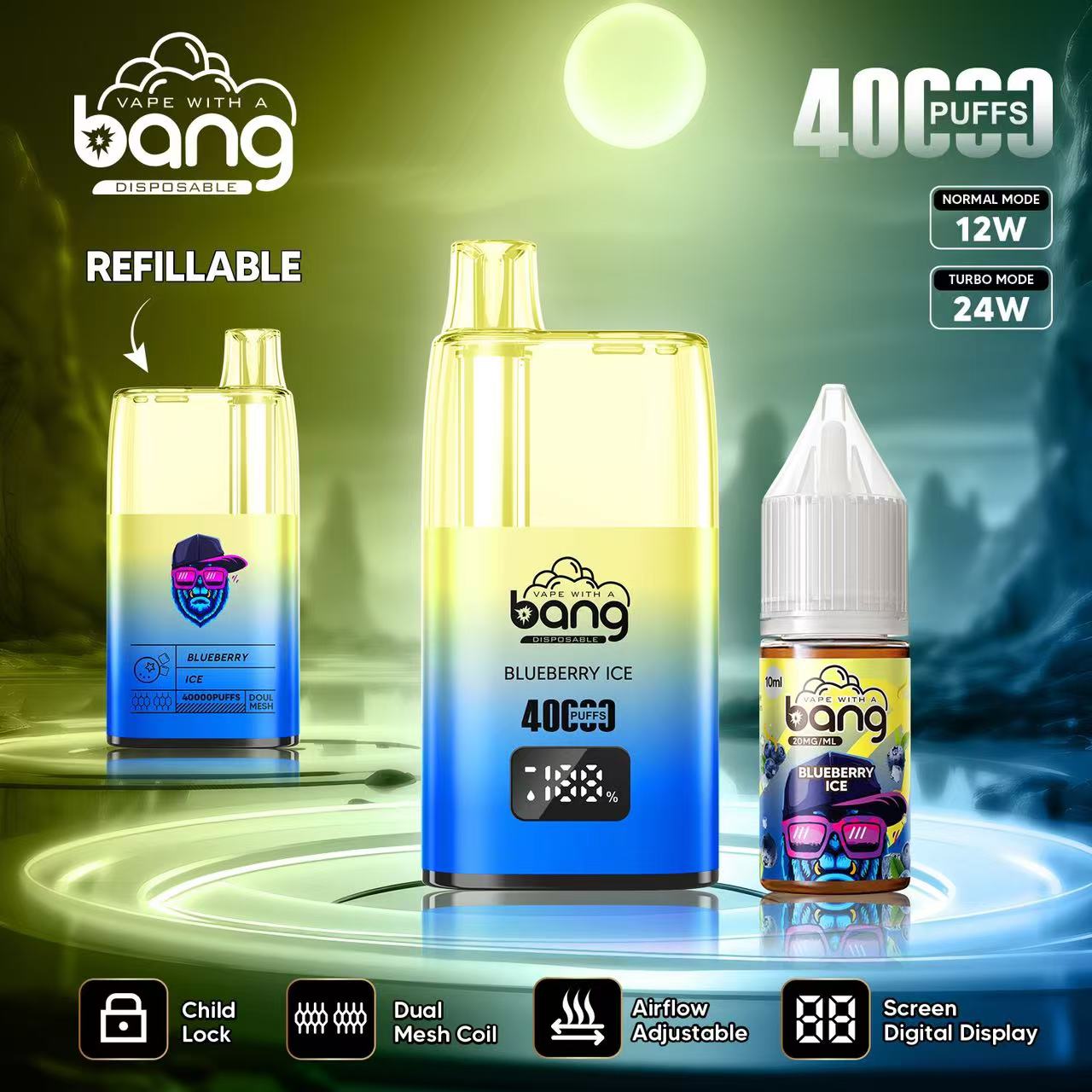 10pcs Bang B33 40K Puffs Disposable Vape