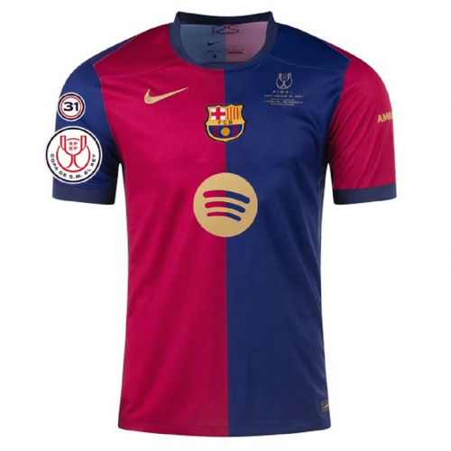 Barcelona Copa Del Rey Final Home Jersey 2024/25