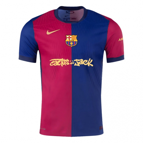 Barcelona x Travis Scott Cactus Jack Home Match Jersey 2024/25