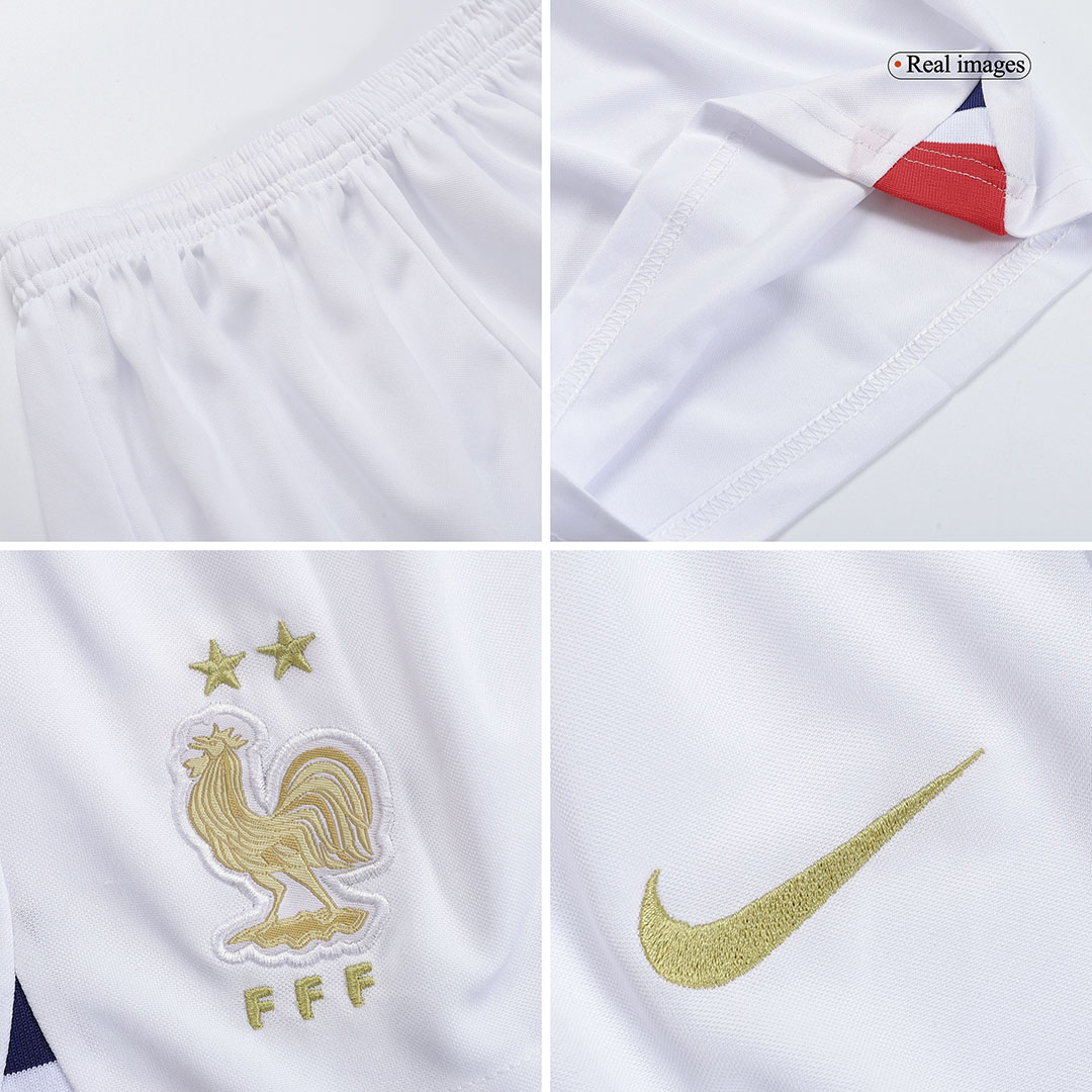 France Kids Soccer Jersey Home Kit(Jersey+Shorts) Replica World Cup 2022